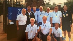 Giussano Tennis Nastro Verde La Manga vittoria Camp. Europeo Senior over 60