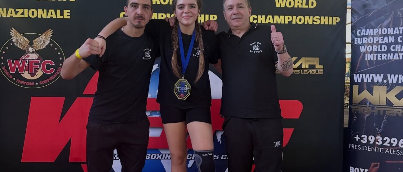 Lissone Kick Boxing da sinistra Colagrossi Erba e Gatti