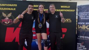 Lissone Kick Boxing da sinistra Colagrossi Erba e Gatti