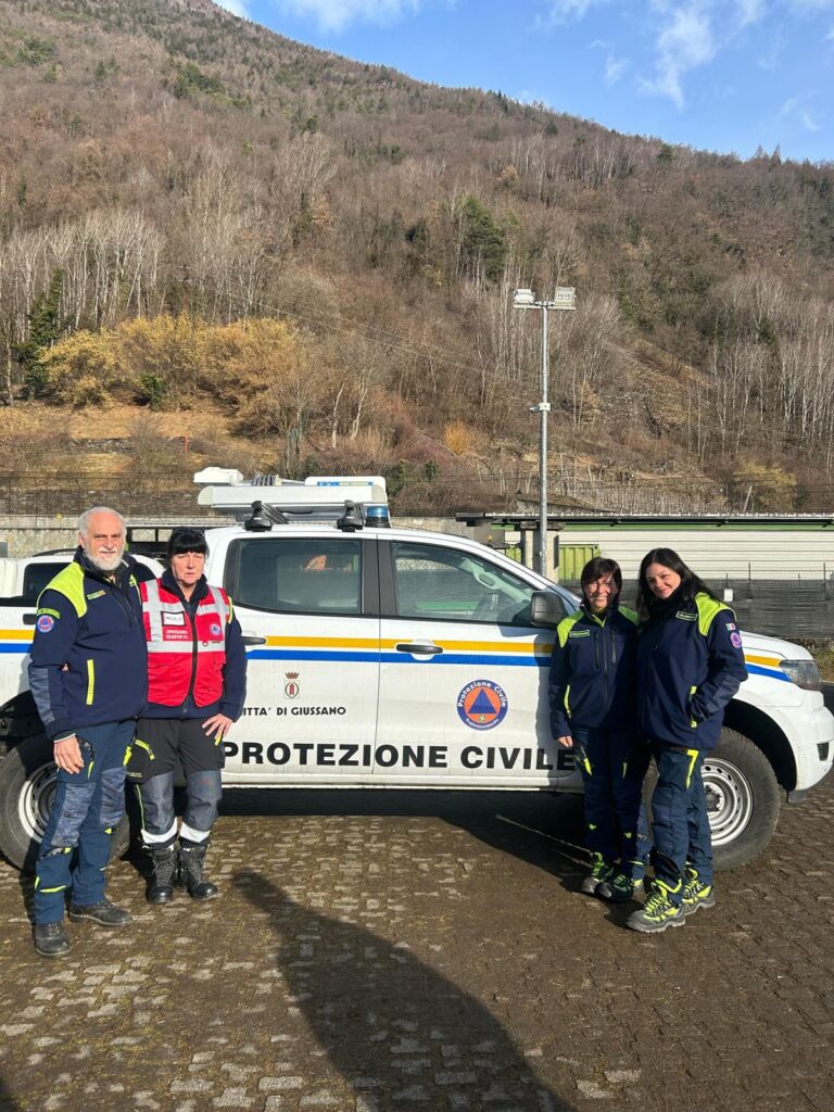 Milano Cortina 2026 Protezione Civile Giussano