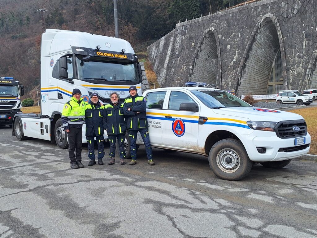 Milano Cortina 2026 Protezione Civile Triuggio