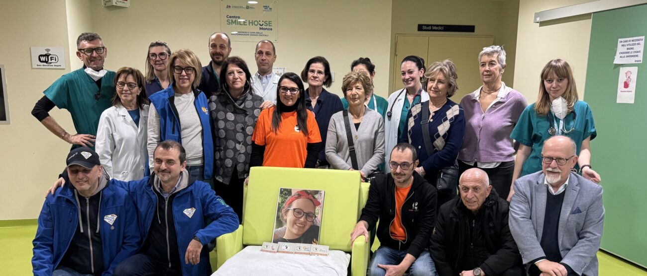 Monza Irccs San Gerardo poltrone letto Camilla Monguzzi