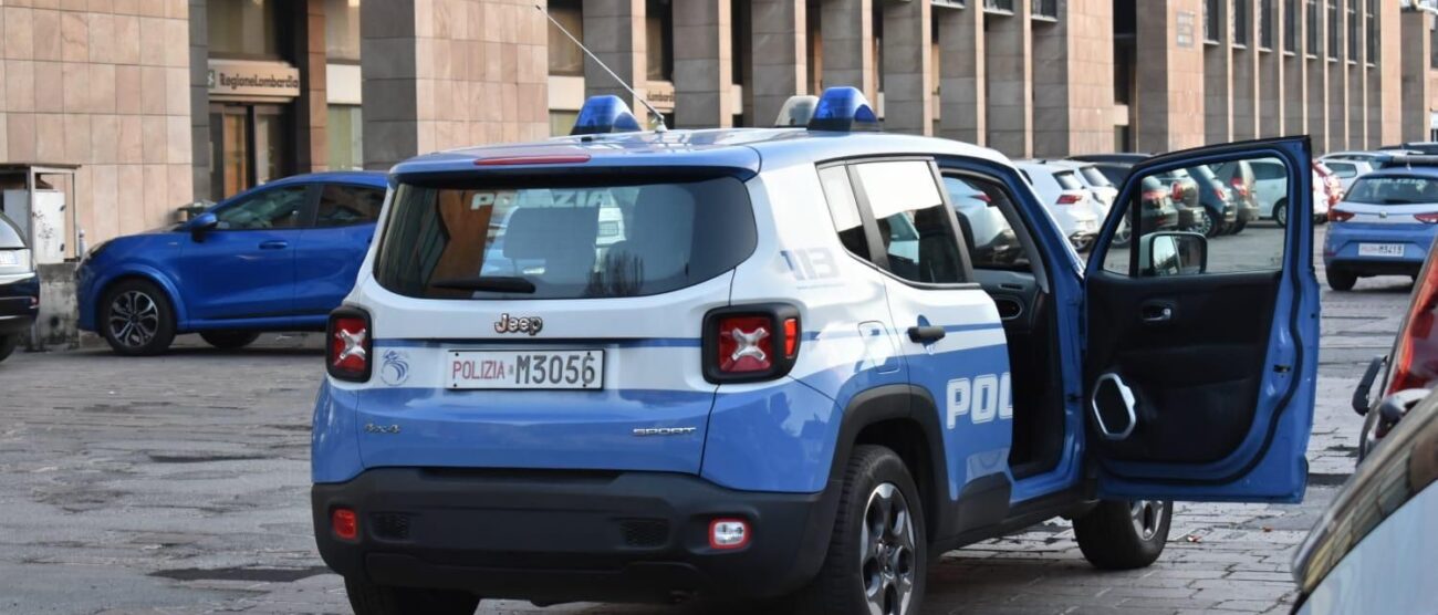 Monza Polizia piazza Cambiaghi