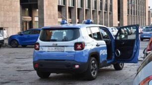 Monza Polizia piazza Cambiaghi