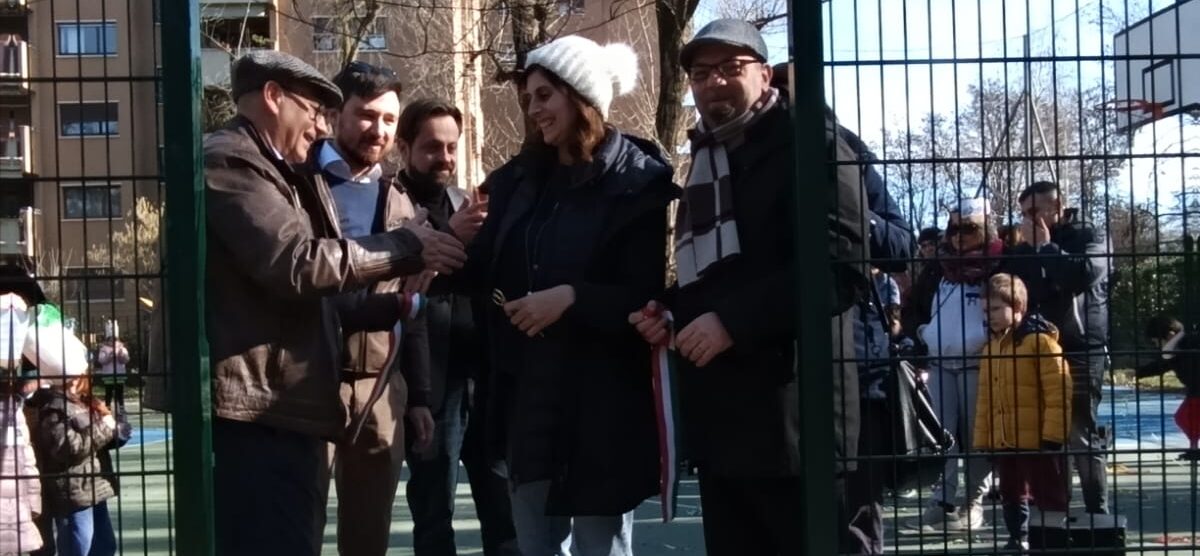 Monza inaugurazione parco Triante