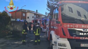 Nova Milanese vigili del fuoco esplosione