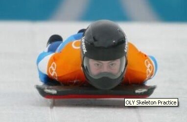 Olimpiadi Dany Locati Villasanta skeleton - Foto per gentile concessione dell'atleta