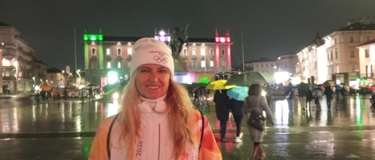 Olimpiadi Monza Antonella Mauri tedofora