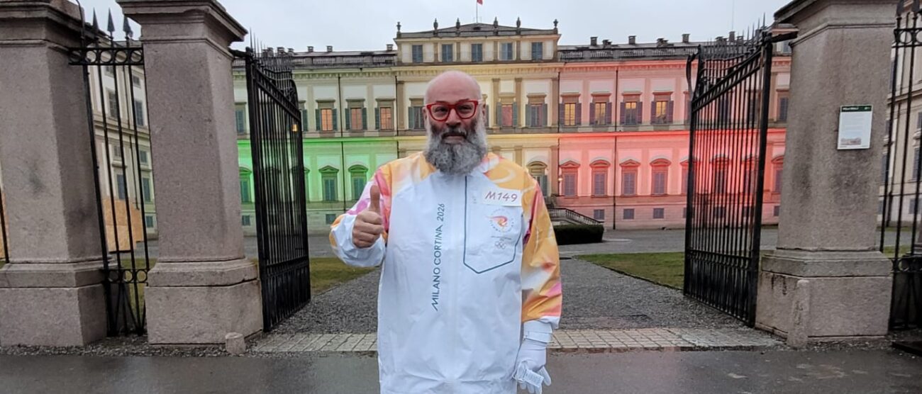 Olimpiadi Monza tedoforo Nico Acampora