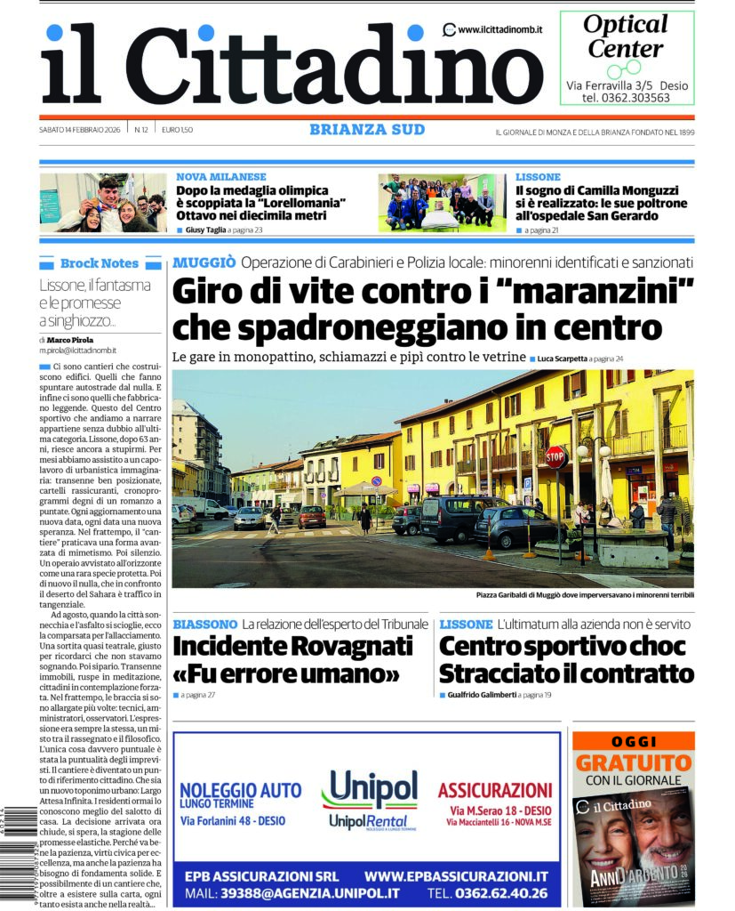 Edizioni del sabato 2026 14 febbraio