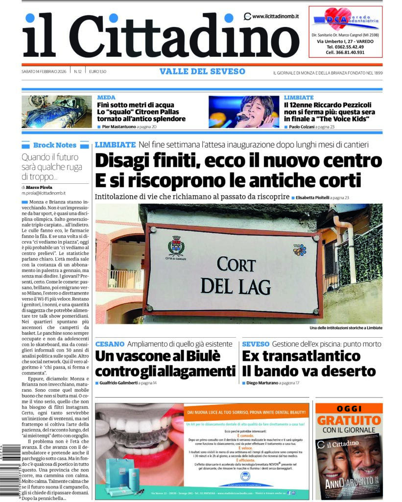 Edizioni del sabato 2026 14 febbraio