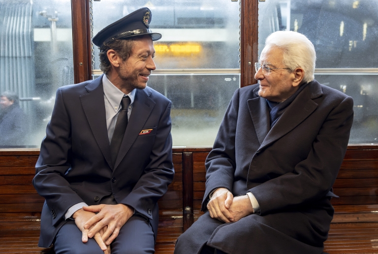 Quirinale Olimpiadi Milano Cortina Rossi Mattarella tram