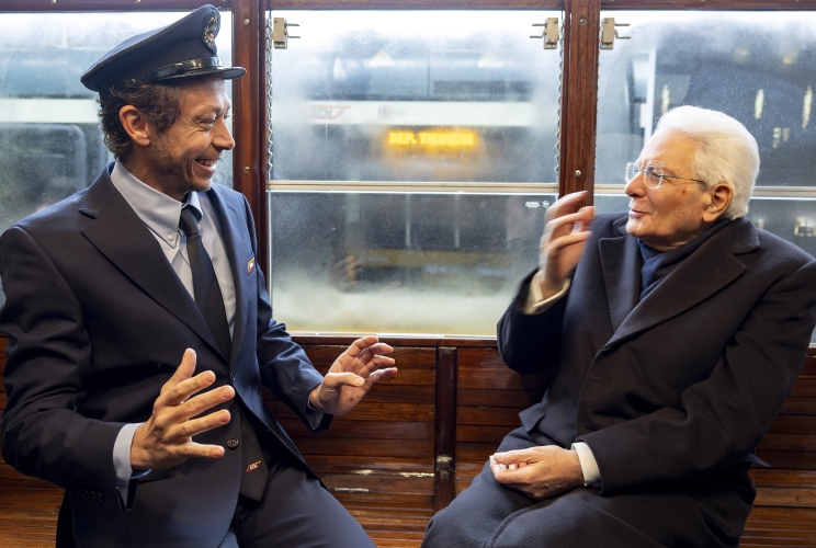 Quirinale Olimpiadi Milano Cortina Rossi Mattarella tram
