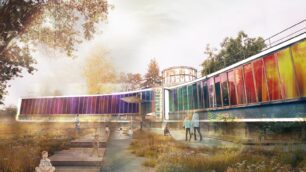 Il progetto di Domus Morandi all'ex Centro Rai di Monza