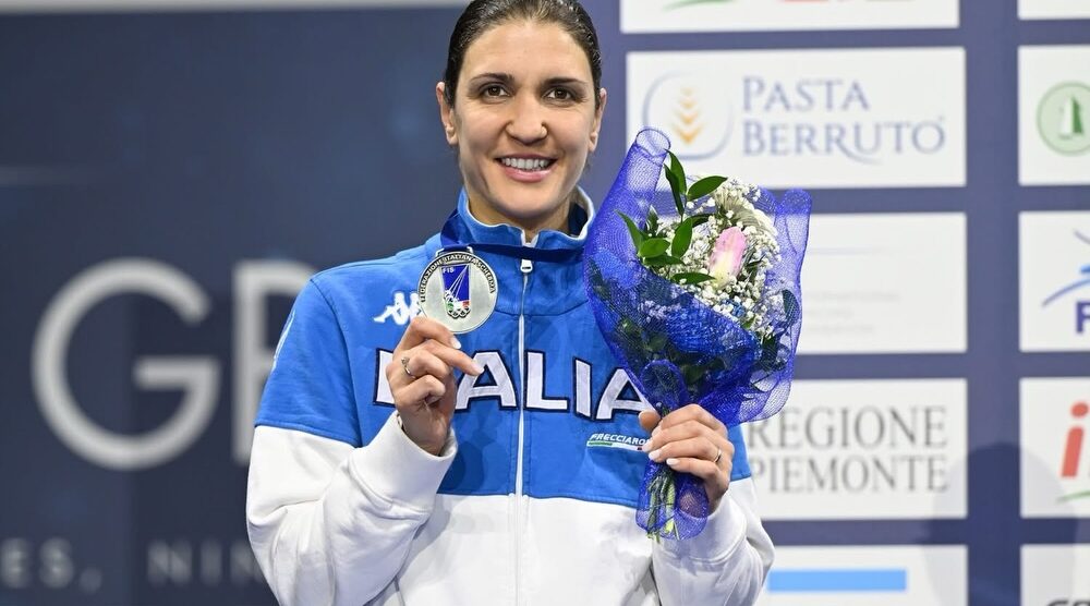 Scherma Arianna Errigo medaglia argento Torino