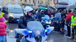 Il passaggio della fiamma olimpica in Brianza