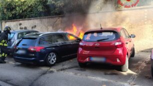 Carate Brianza 2026 via San Bernardo incendio