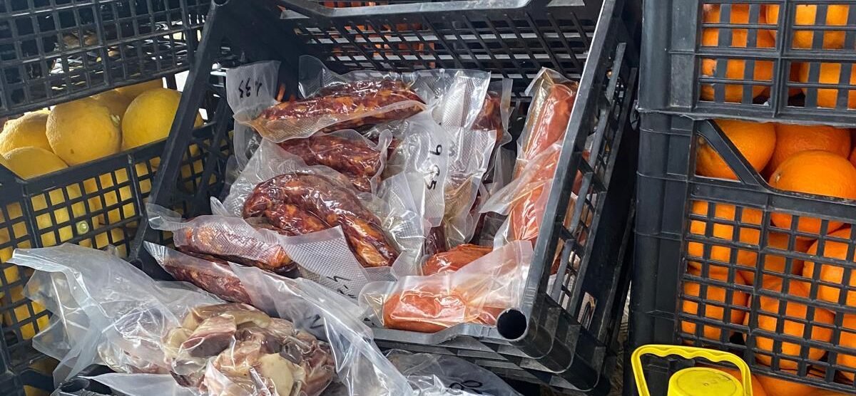 La merce sul camion a Monza