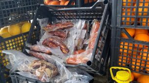 La merce sul camion a Monza