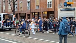 Olimpiadi MIlano Cortina fiaccola Arcore