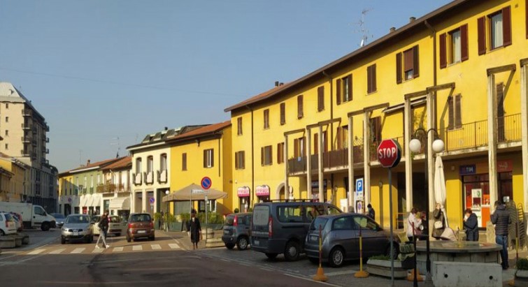 Piazza Garibaldi a Muggiò