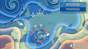 Meteo weekend 14-15 febbraio