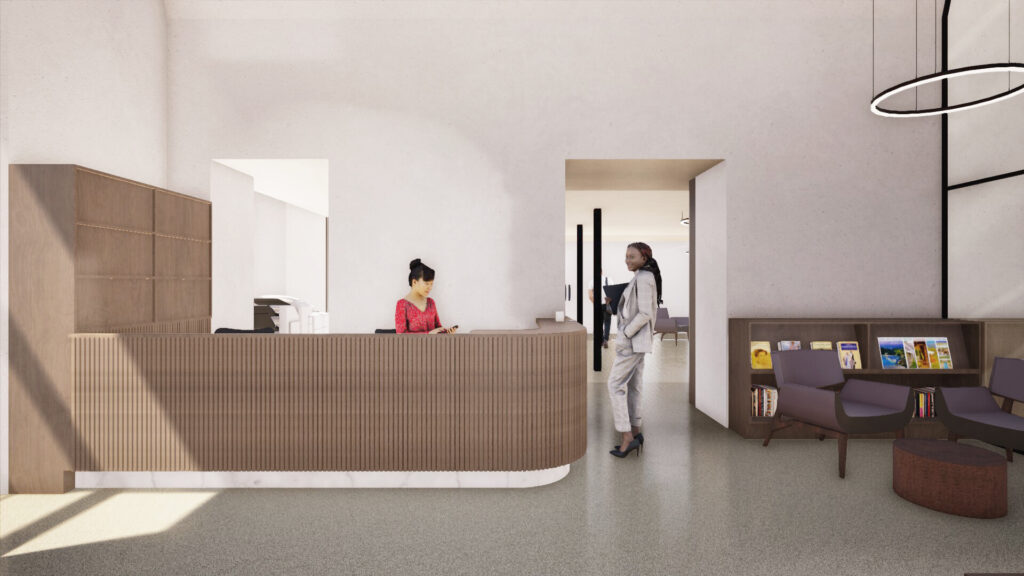 Monza Biblioteca civica front office
