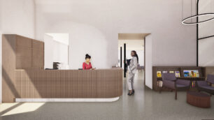 Monza Biblioteca civica front office