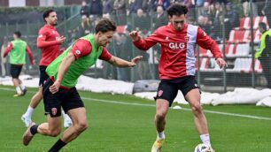 Ac Monza allenamento a porte aperte - foto Ac Monza