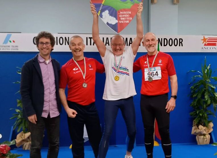 Atletica 2026 Gaspardi Renzo Campione D'Italia Master 60