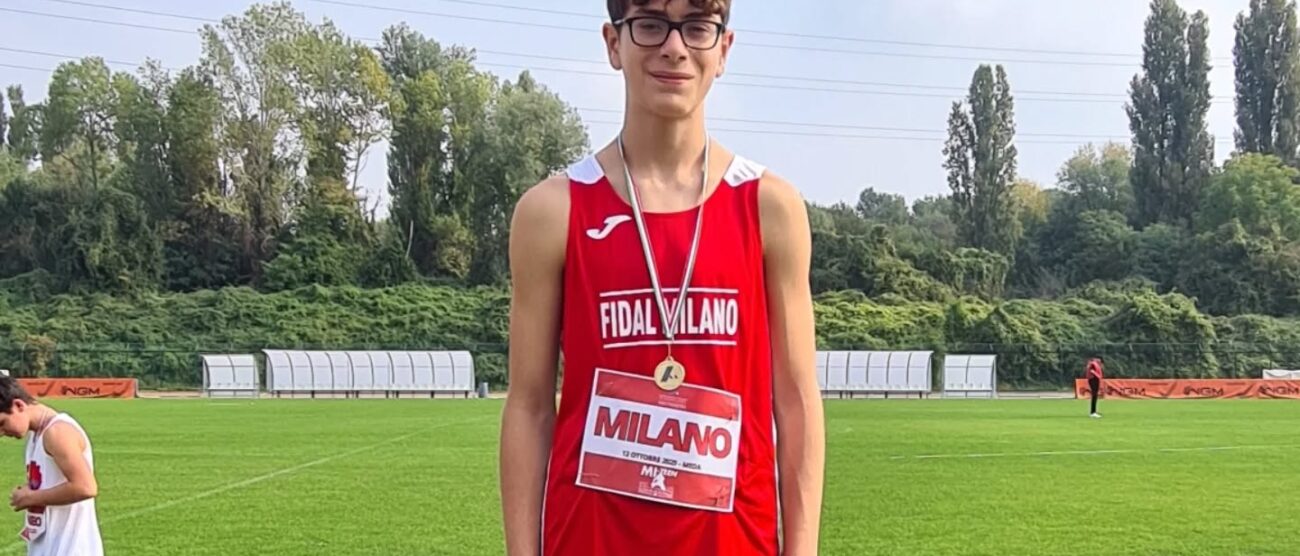 Atletica Mastropasqua Matteo a Meda ottobre 2025 con Fidal Milano