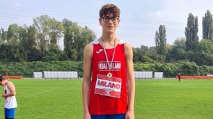 Atletica Mastropasqua Matteo a Meda ottobre 2025 con Fidal Milano