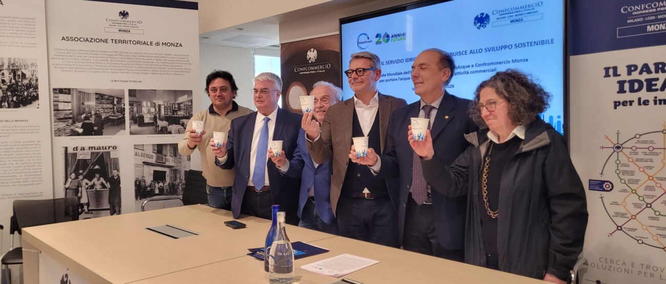 Brianzacque Confcommercio presentazione