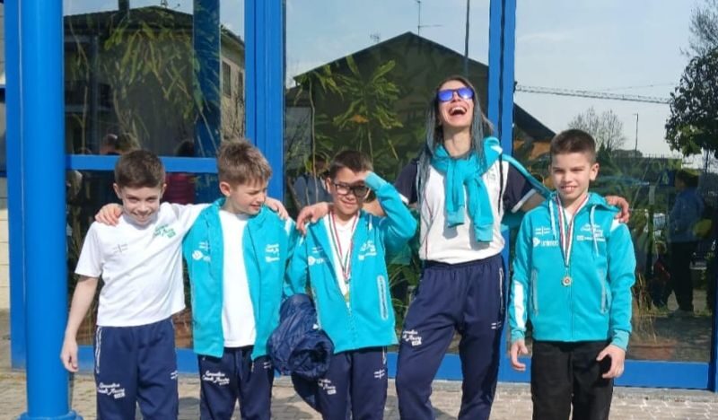 Ginnastica Casati Gruppo Allievi Gold dopo la gara a Mortara 2026