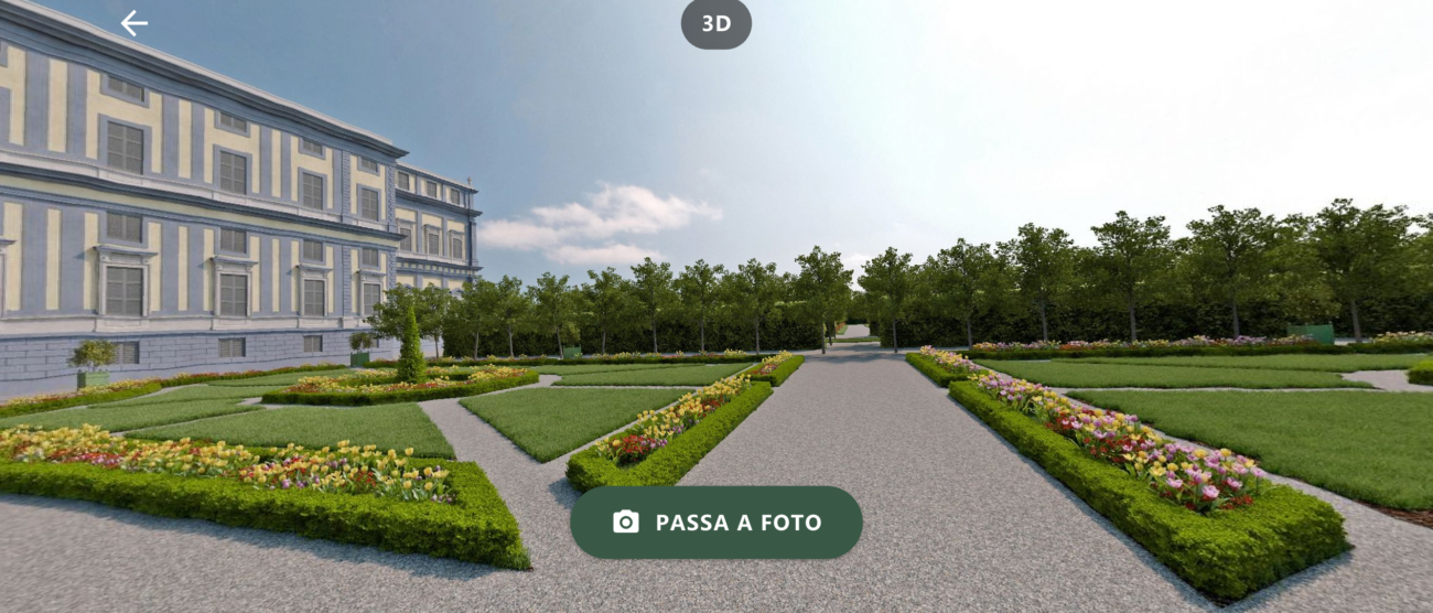 I Giardini reali di Monza nell'app "Giardini parlanti"