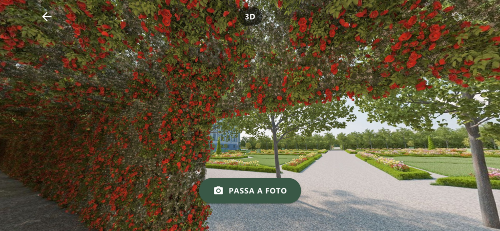 I Giardini reali di Monza nell'app "Giardini parlanti"