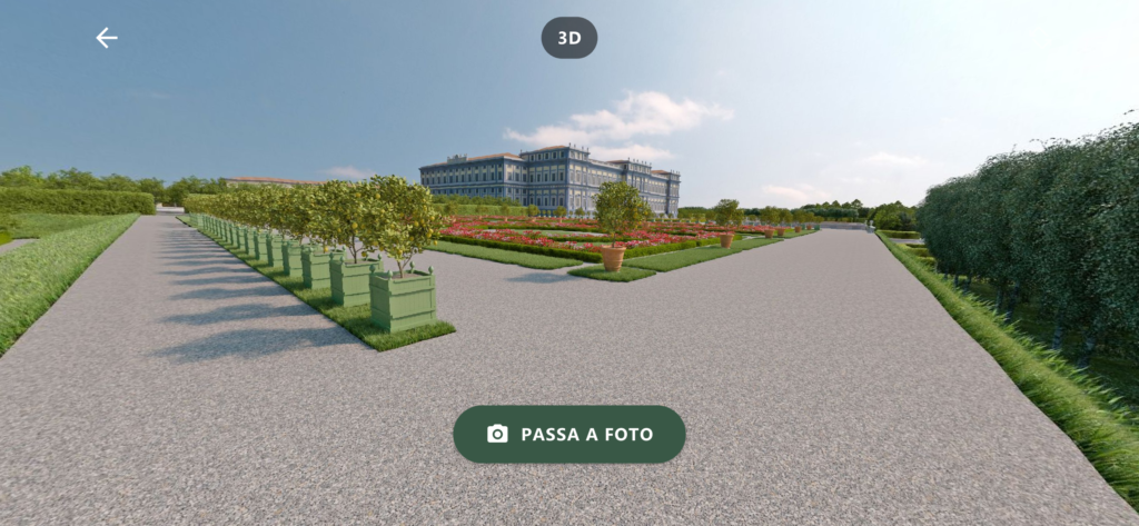 I Giardini reali di Monza nell'app "Giardini parlanti"