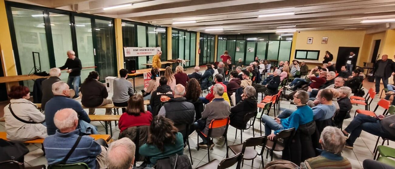Lissone assemblea Pedemontana - foto Comitato per la difesa del Territorio