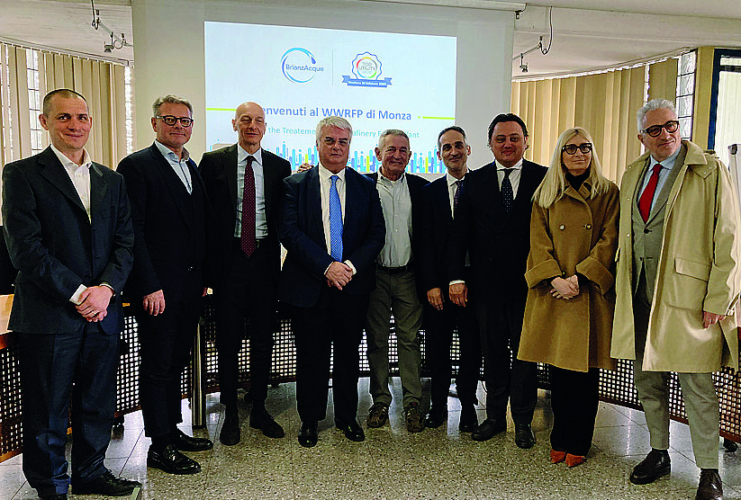 Visita Assolombarda depuratore Brianzacque
