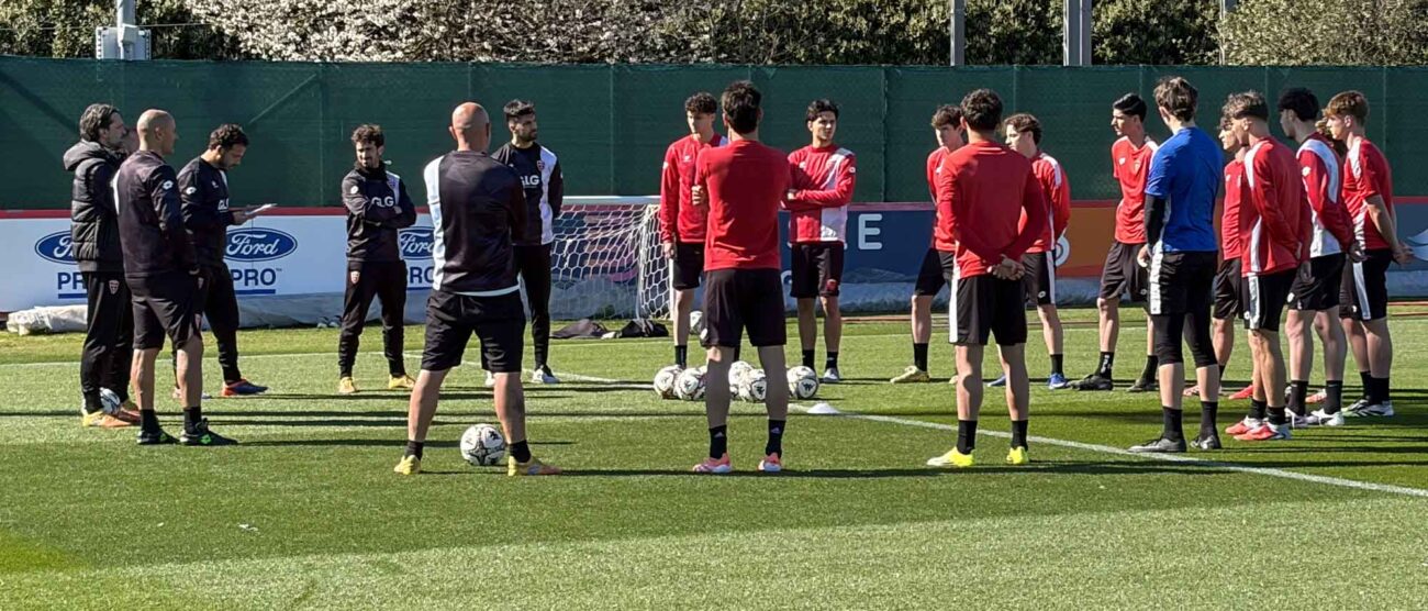 Ac Monza allenamento Giovanile con Paolo Bianco