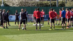 Ac Monza allenamento Giovanile con Paolo Bianco