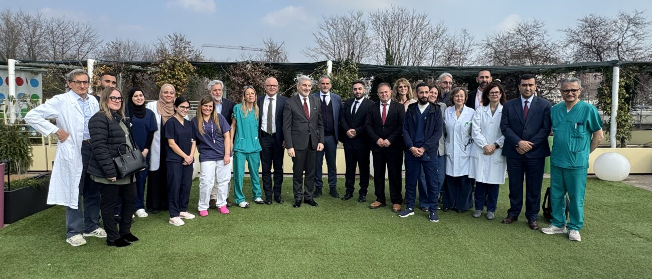 Ospedale di Monza progetto staminali in Cisgiordania