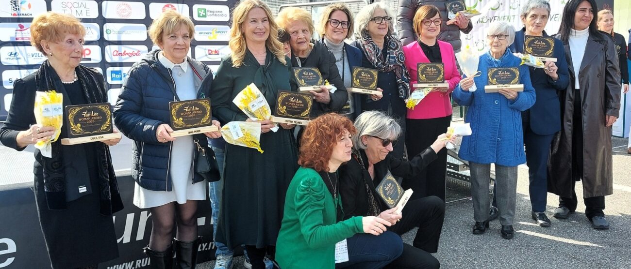Run for Life Awards 2026 le donne premiate