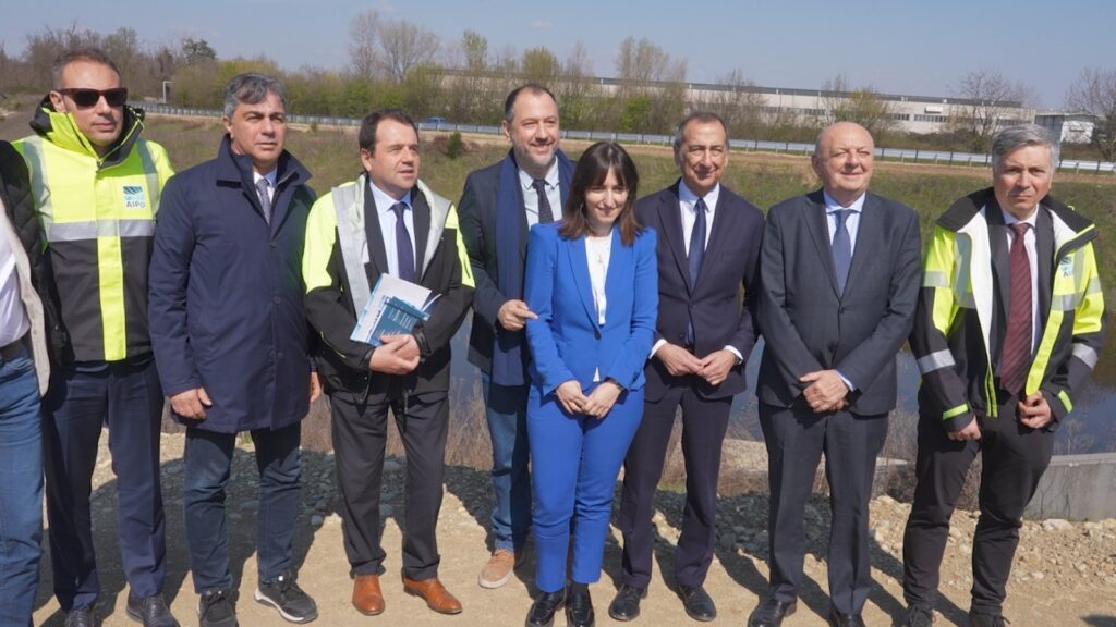 Senago inaugurazione vasca di laminazione Seveso