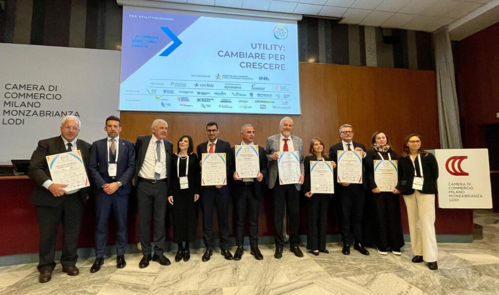 Tutti i premiati Top Utility 2026