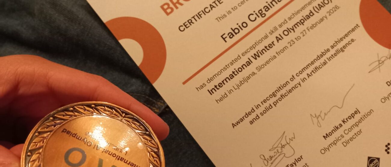 Vimercate Olimpiadi Intelligenza Artificiale Stefano Cigaina