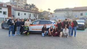 Alcuni dei partecipanti all'iniziativa di Seregno