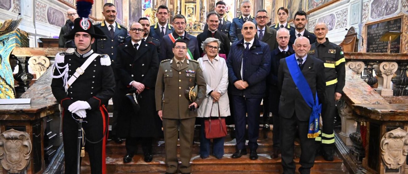I presenti alla cerimonia in Duomo a Monza