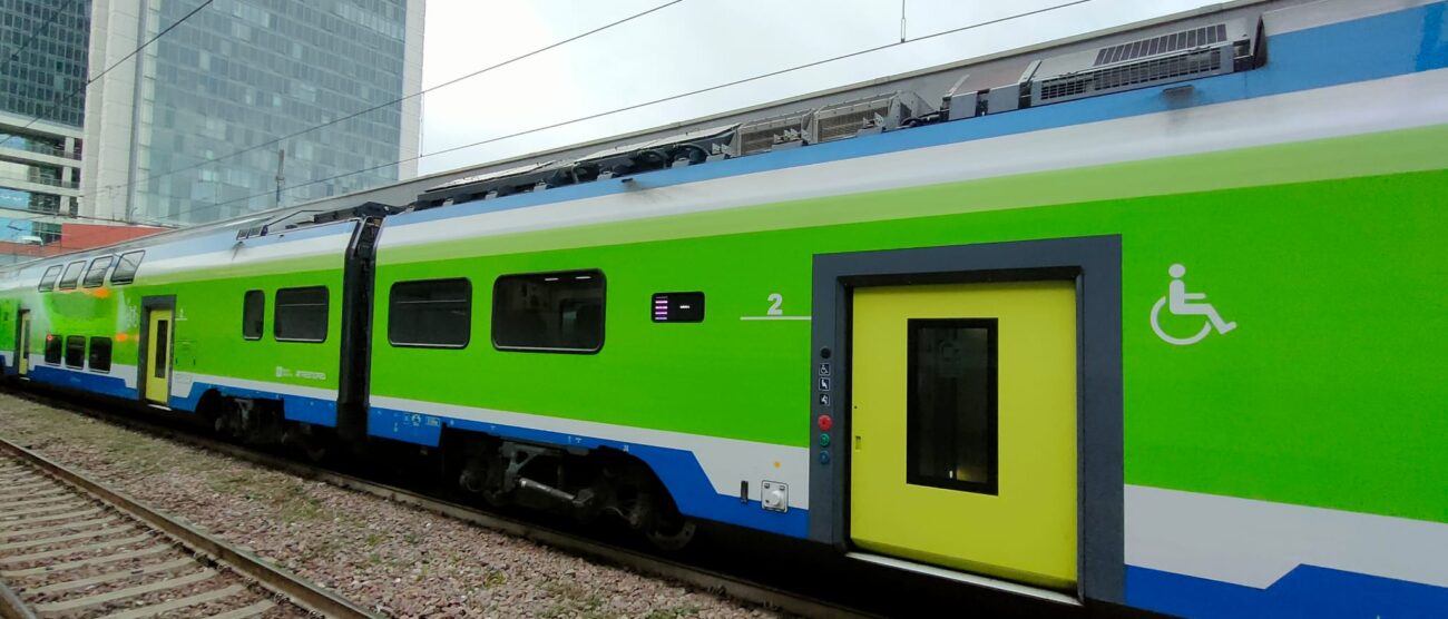 Il treno sul quale è accaduta la lite