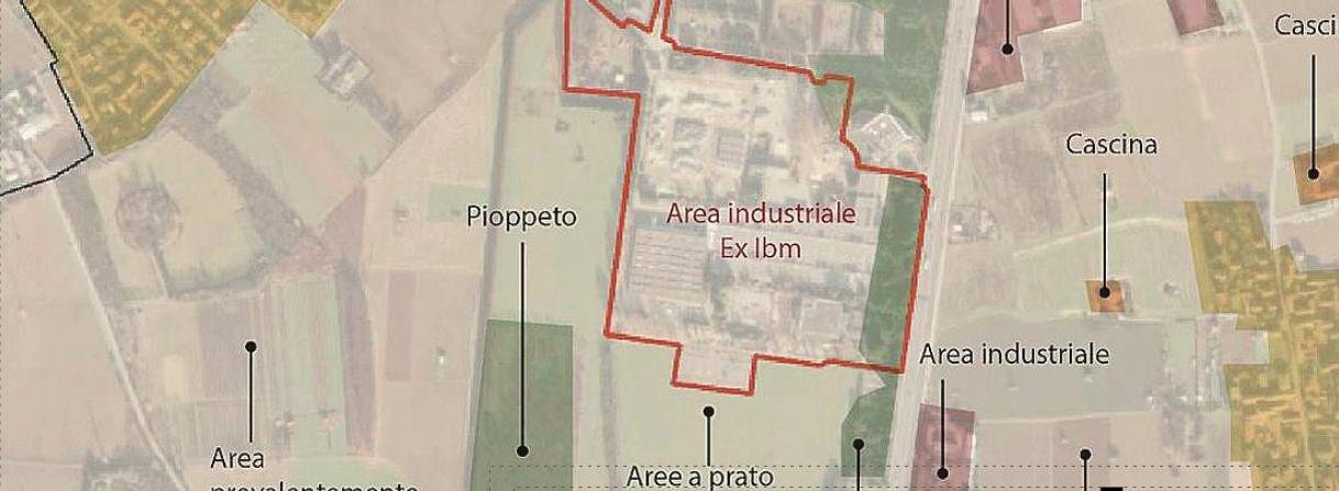 L'area ex Ibm di Vimercate